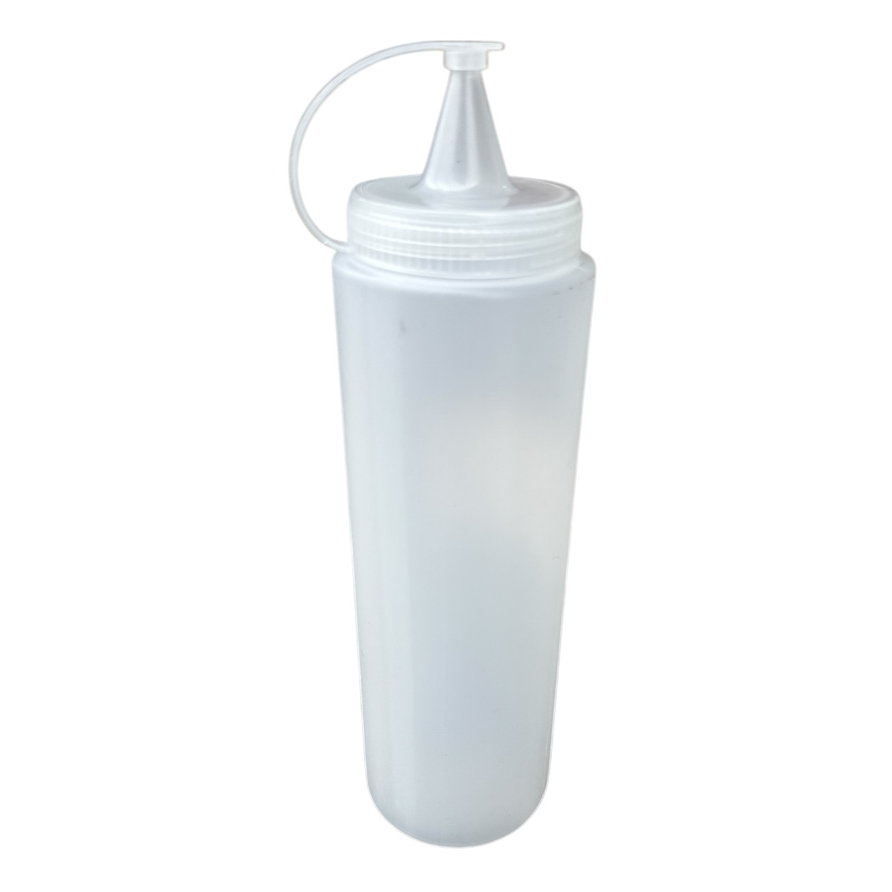 Recipient sosuri din plastic cu capac 700 ml, transparent