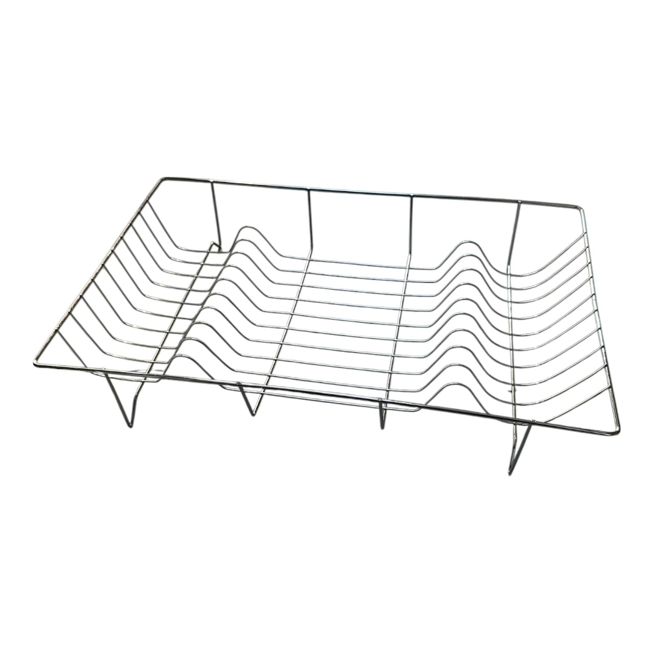 Scurgator de vase metalic (Cromat) 48x32x9 cm - imagine 2