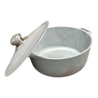 Cratita aluminiu turnat 4 litri cu capac