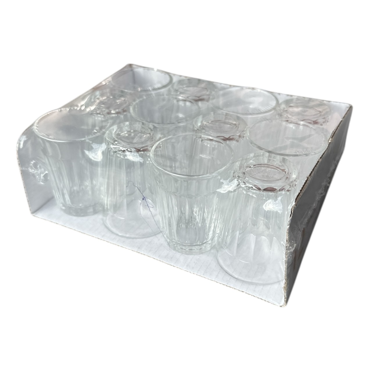 Pahare Vodka 45 ml, sticla transparenta 12 bucati