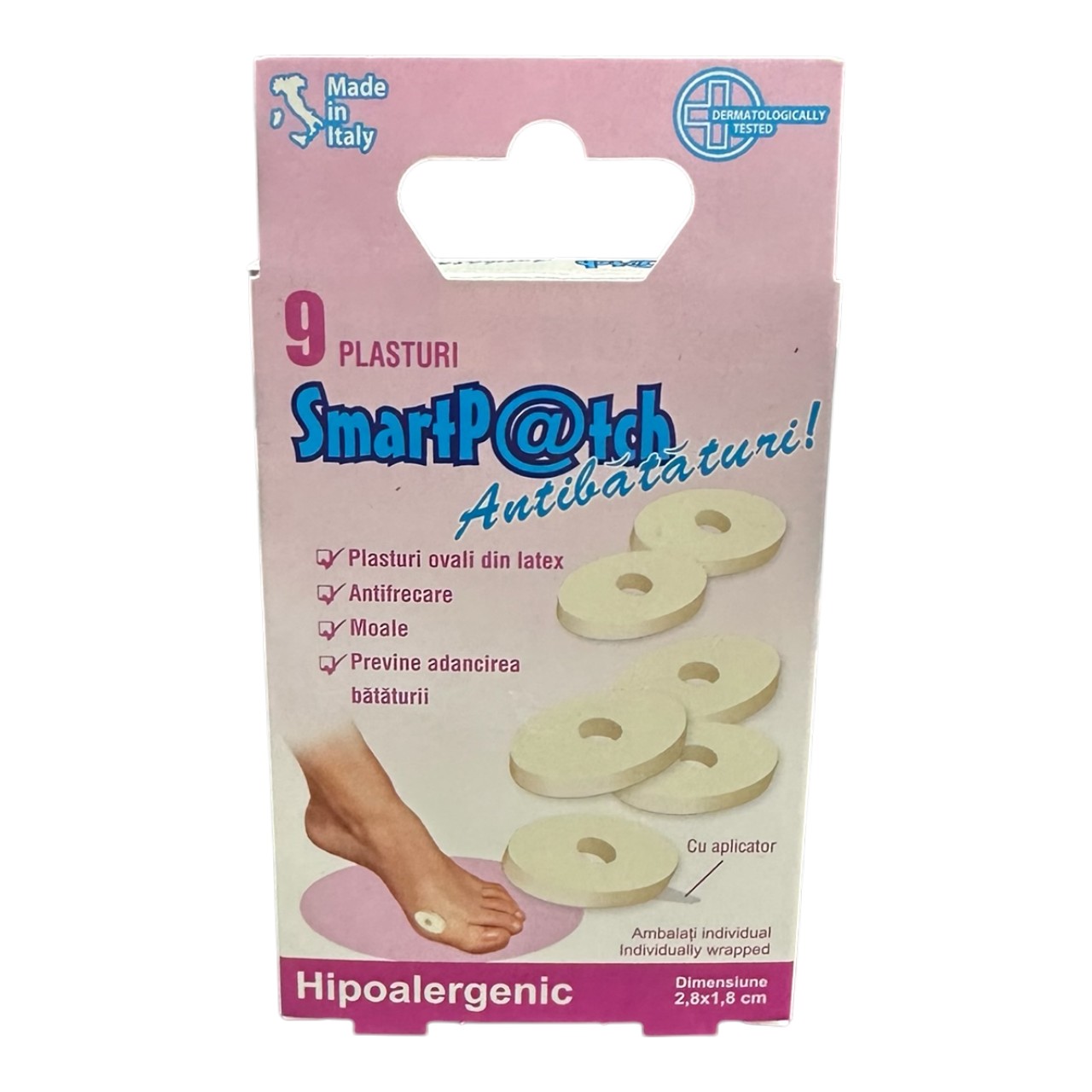 Plasturi pentru bataturi la picioare Smartpatch 9 bucati