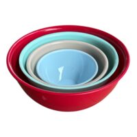 Set 4 Boluri (Castroane) plastic inalte 0.5 L, 1 L, 2 L, 3 L