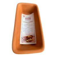 Tava din lut pentru cozonaci 30x14x7 cm