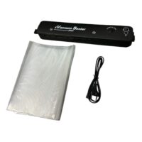 Aparat sigilat si vidat alimente, plus 10 pungi 15x25 cm