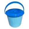 Galeata cu capac din plastic 7 L