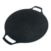 Plita japoneza rotunda cu manere 36 cm