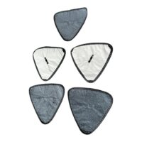 Rezerve mop triunghiular din microfibra Teno, 5 bucati