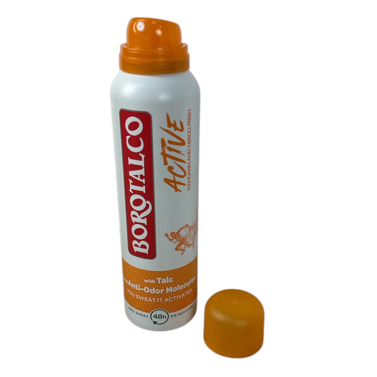Spray antiperspirant Borotalco active 48 ore, mandarine 150 ml