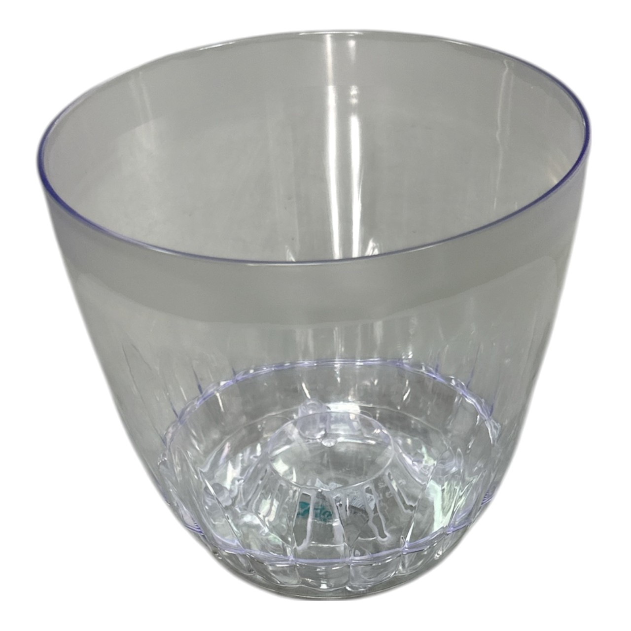 Ghiveci de orhidee din plastic, transparent, NR. 3 - imagine 2