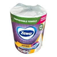 Zewa Jumbo Prosoape de bucatarie premium, rola 3 straturi