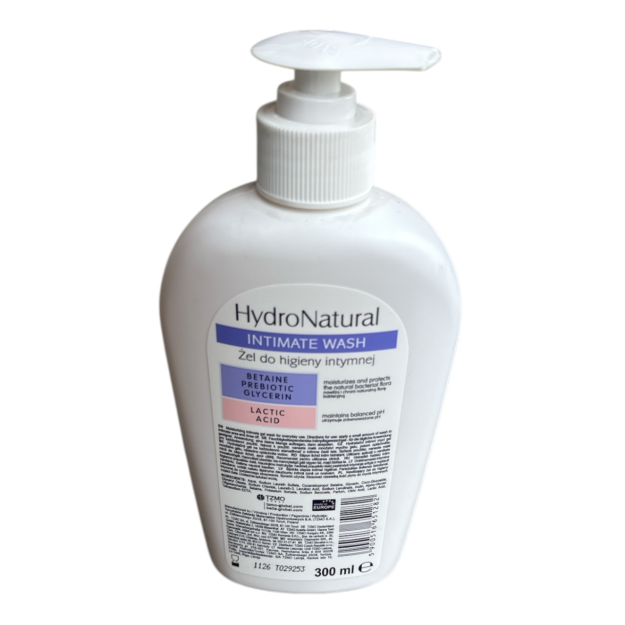 Bella Hydro Natural Gel intim 300 ml - imagine 2