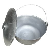 Ceaun aluminiu 30 litri cu capac si toarta