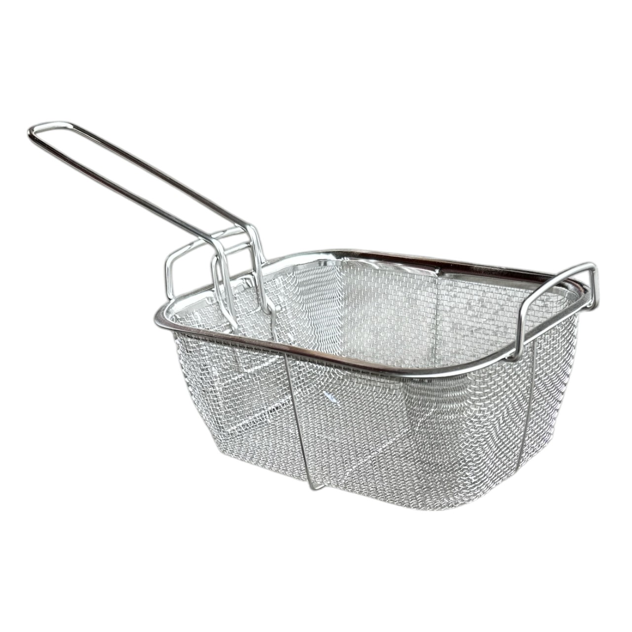 Cos pentru prajit cartofi, dreptunghiular cu maner