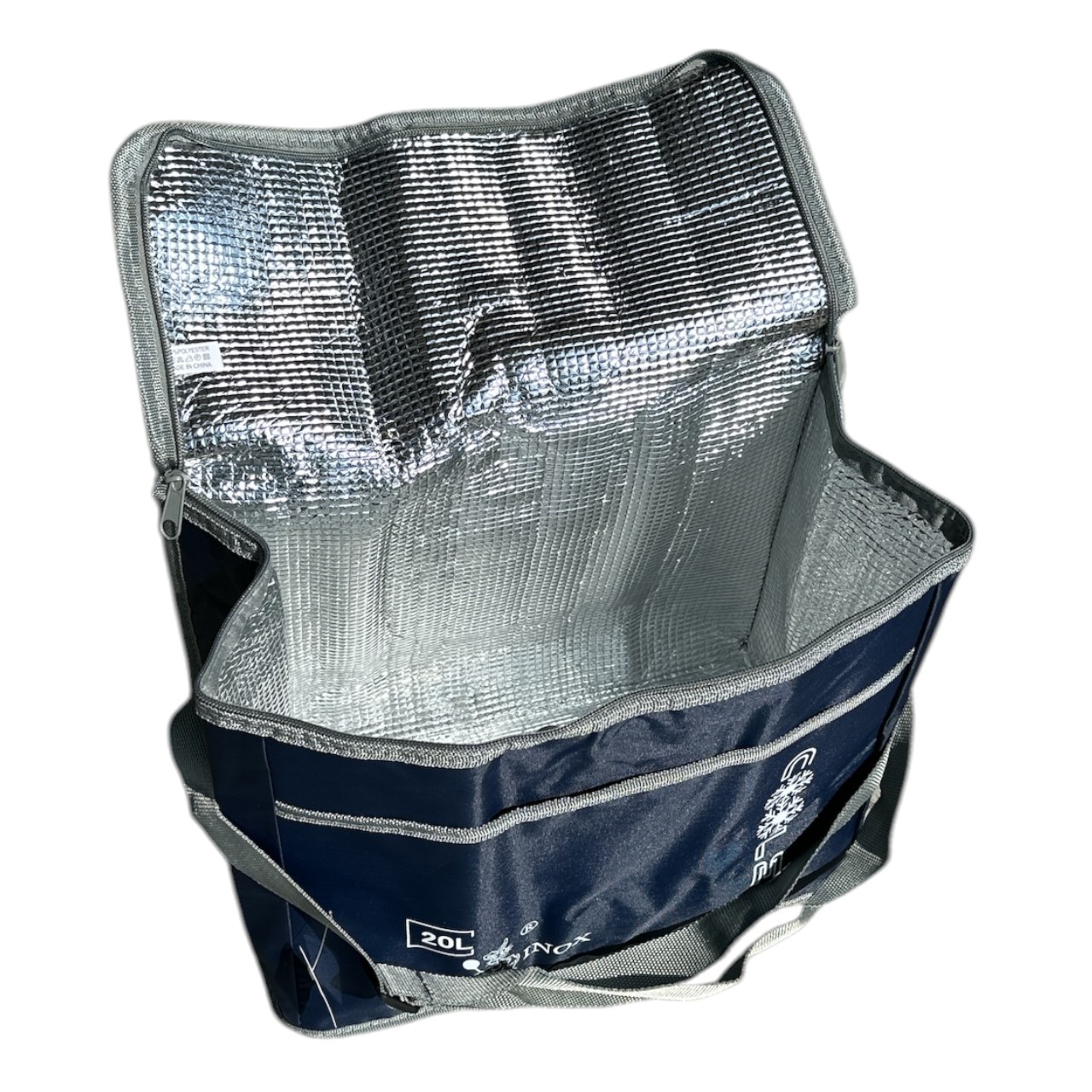 Geanta termoizolanta mare cu fermoar