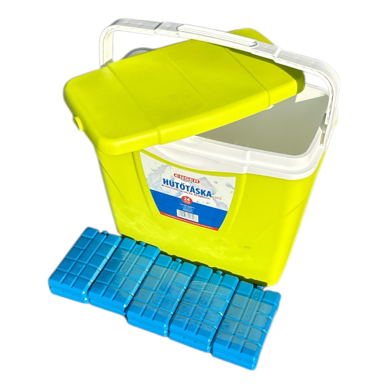 Lada frigorifica portabila (Enger ) 24L cu 10 pastile racire - imagine 2