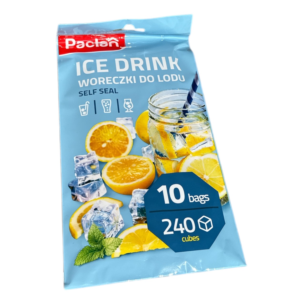 Pungi cuburi de gheata 10 bucati