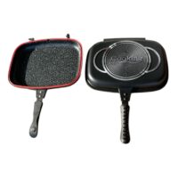 Tigaie dubla grill Cooking by Heinner Dark Line Classic
