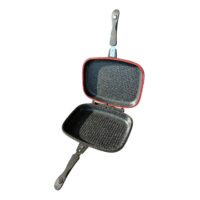 Tigaie dubla grill Cooking by Heinner Dark Line Classic