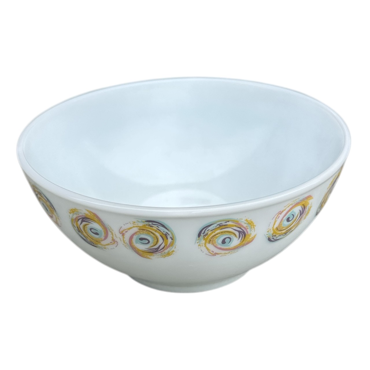 Bol opal de salata, model spirala 16.5 cm