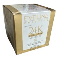 Crema de fata cu secretie de melc si caviar Eveline Prestige 24K, 50 ml