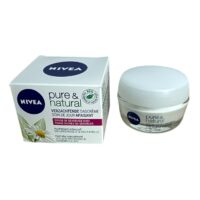 Crema de fata Nivea Pure Natural cu argan si musetel 50 ml