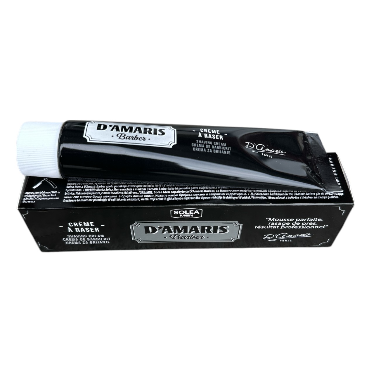 Crema de ras D'amaris Solea Men Original 60 gr - imagine 2