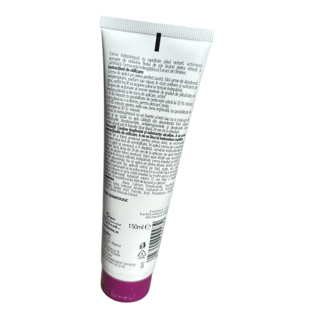 Farmec Crema depilatoare piele normala 150 ml - imagine 2