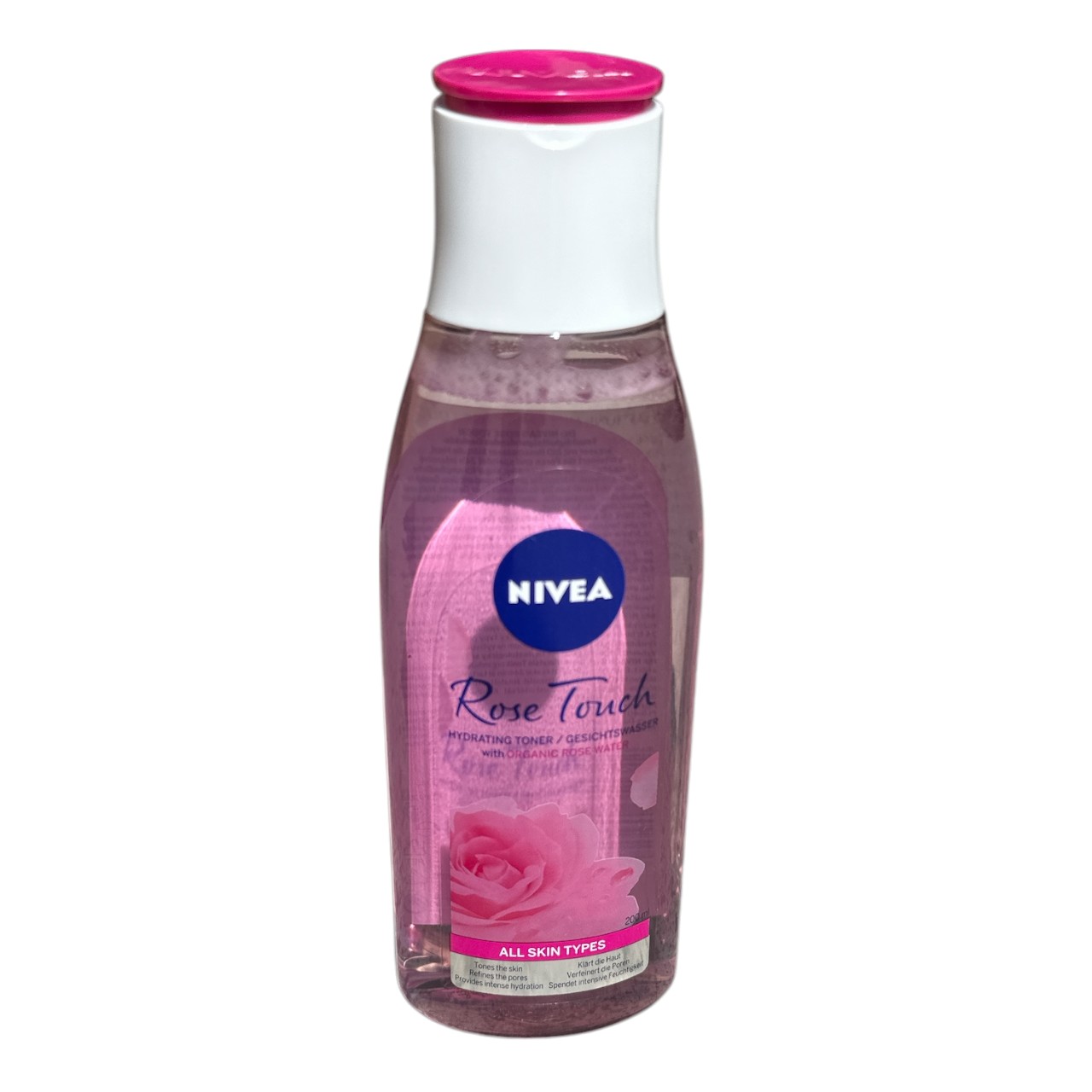 Nivea Rose Touch Tonic hidratant cu trandafiri 200 ml