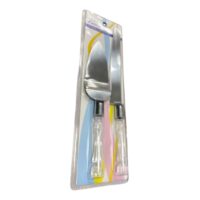 Set Spatule pentru tort, prajituri si intins crema, 2 bucati