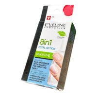 Tatament unghii 8in1 Eveline Total action Sensitive, 12 ml