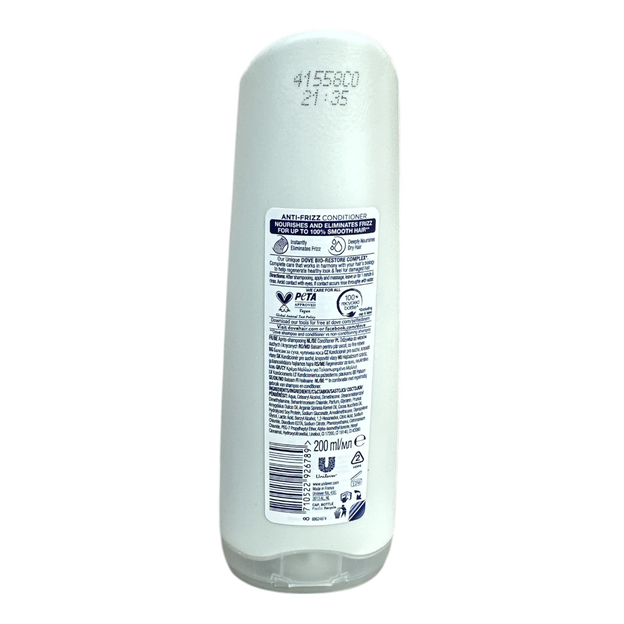 Balsam par anti-electrizare Dove Nutri Oil 200 ml - imagine 2