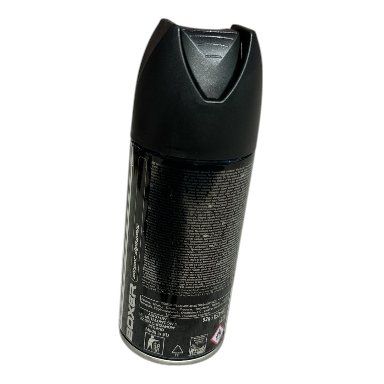 Boxer Deodorant Spray Silver Dynamic 150 ml - imagine 2