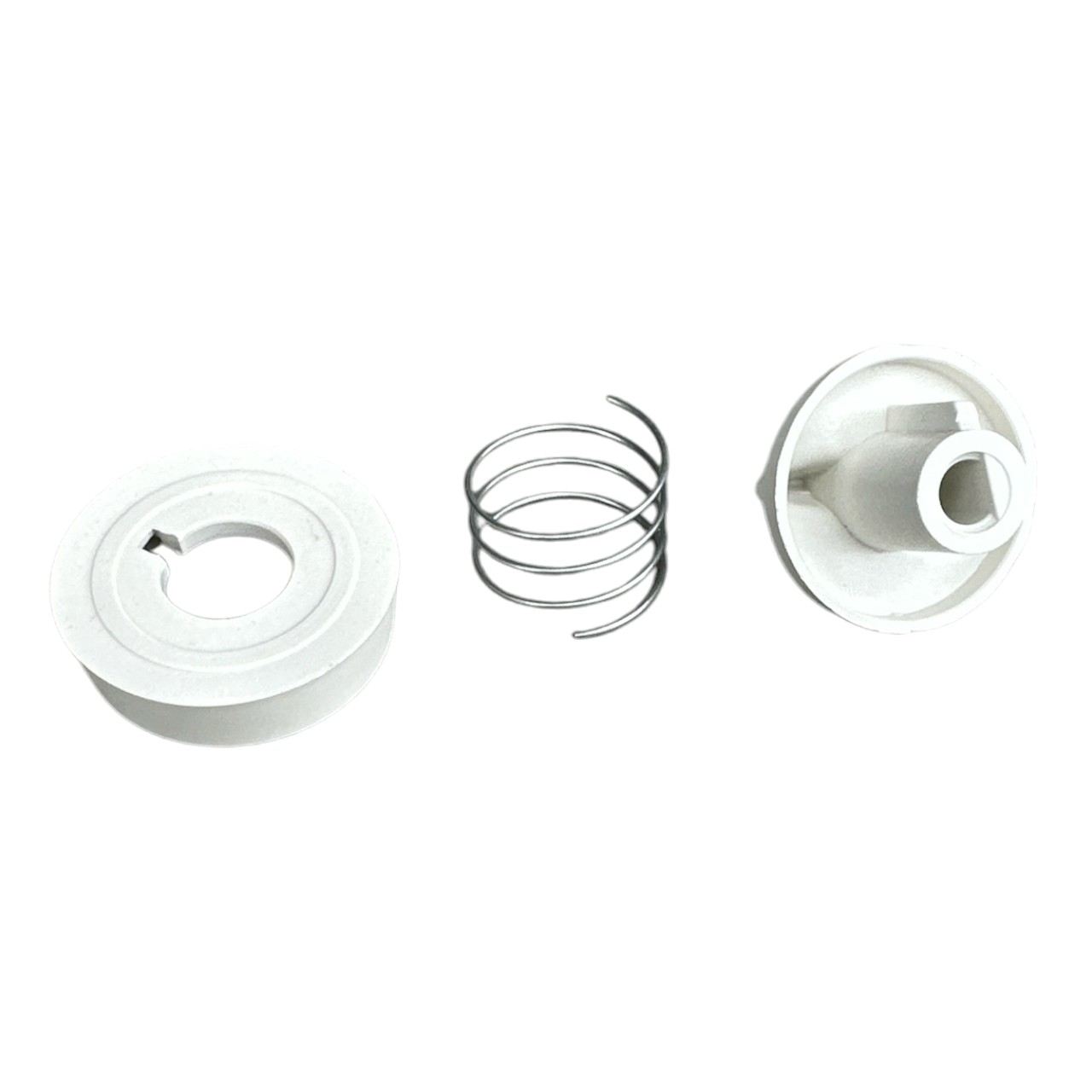 Buton aragaz cu arc (Alb) orificiu de 8 mm - imagine 2