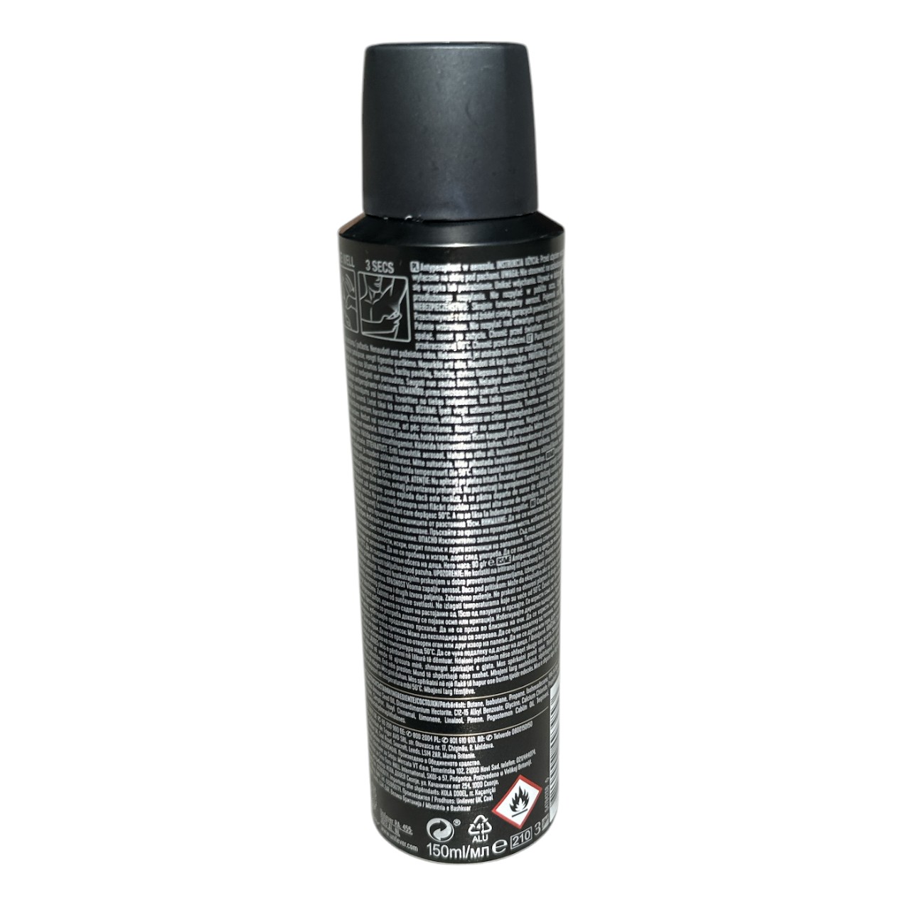 Deodorant antiperspirant spray Rexona Men Sport Defence 150ml - imagine 2