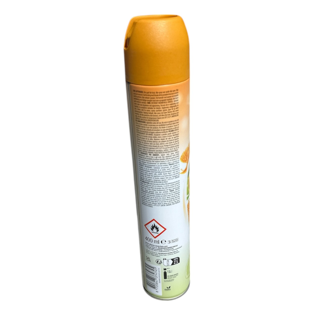 Spray Odorizant camera cu mandarine si lime At Home, 400 ml - imagine 3
