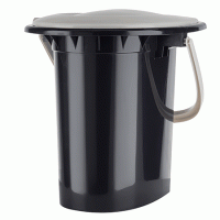 Galeata WC toaleta din plastic cu capac 16 L 3