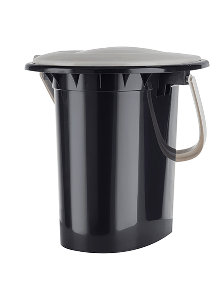 Galeata WC toaleta din plastic cu capac 16 L 3