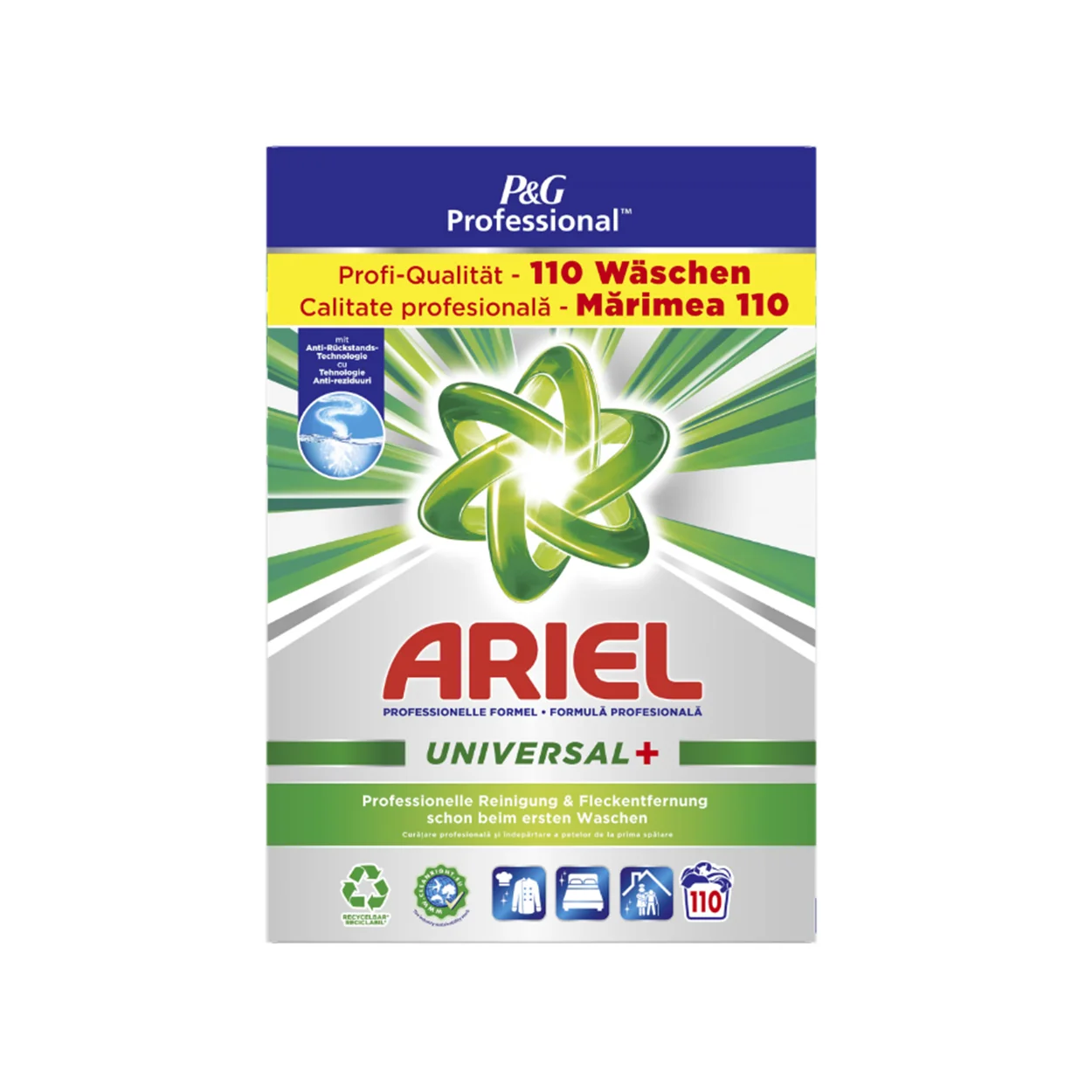 ariel universal detergent de rufe automat 7 15 kg 110 spalari 1