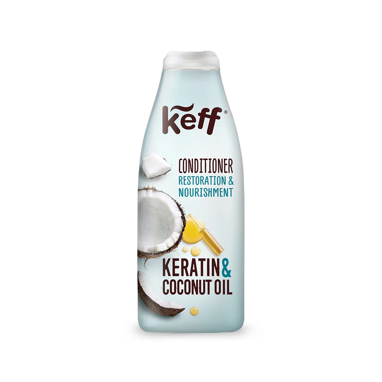 balsam par cu ulei de cocos si keratina keff 500 ml 1