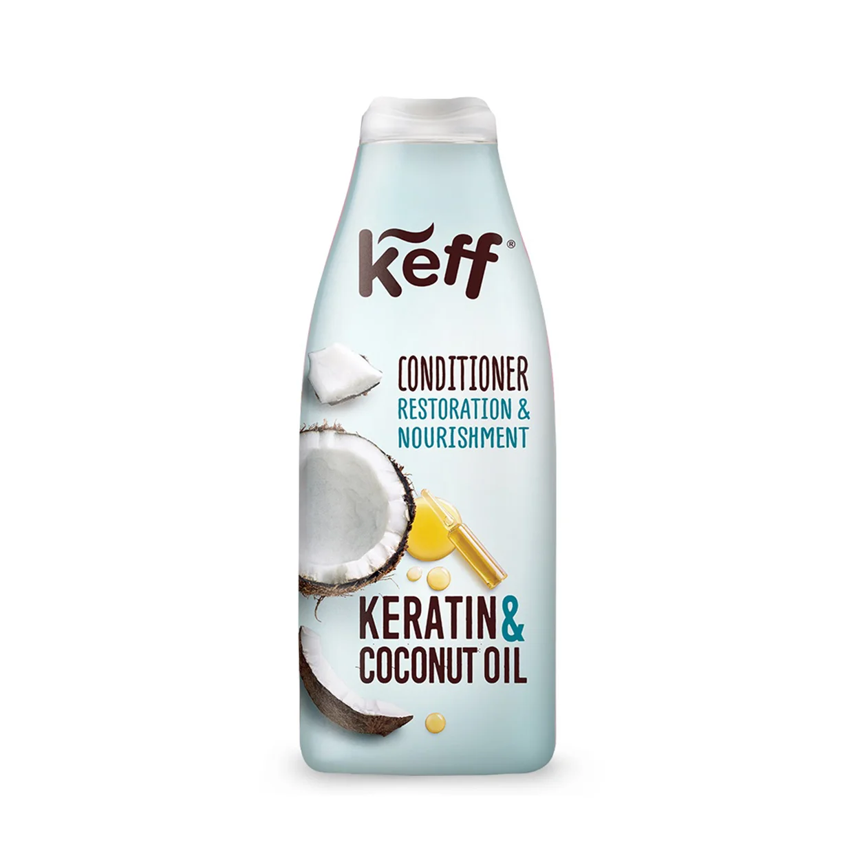 balsam par cu ulei de cocos si keratina keff 500 ml 2