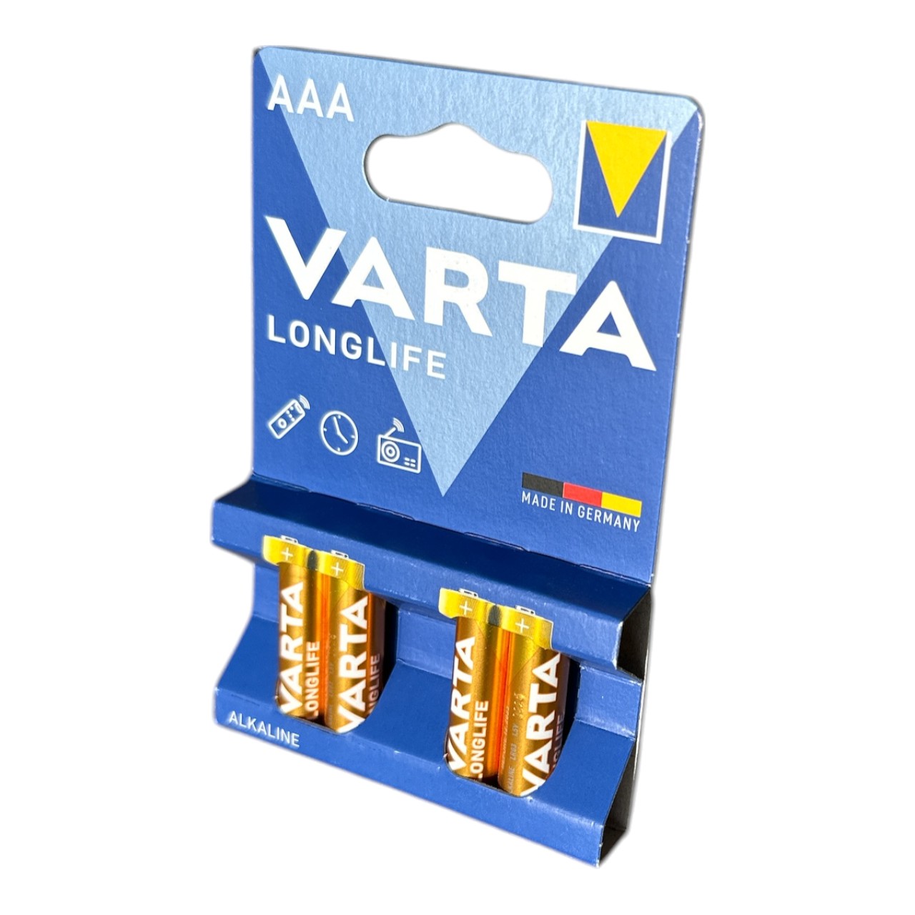 Baterii AAA Varta (Alkaline) Long Life, 4 bucati - imagine 2