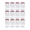 bax 12 borcan sticla cu capac 720 ml 1