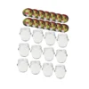 borcan amfora din sticla 580 ml cu capac 82 mm 12 bucati 1
