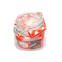 borcan sticla cu capac inchidere ermetica 750 ml 1