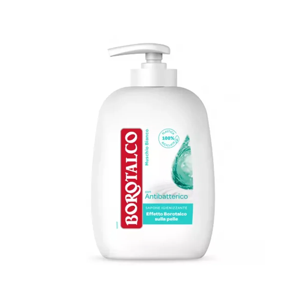 borotalco sapun lichid antibacterian 250 ml mosc alb 1