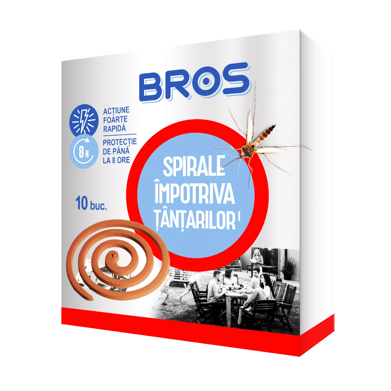 bros spirale impotriva tantarilor 10 bucati 1