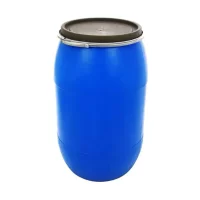 butoi plastic 120 l cu cerc metalic 2