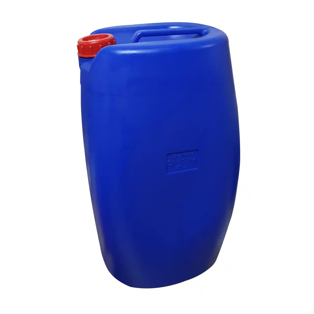 canistra plastic 60 l cu capac si maner albastra 2