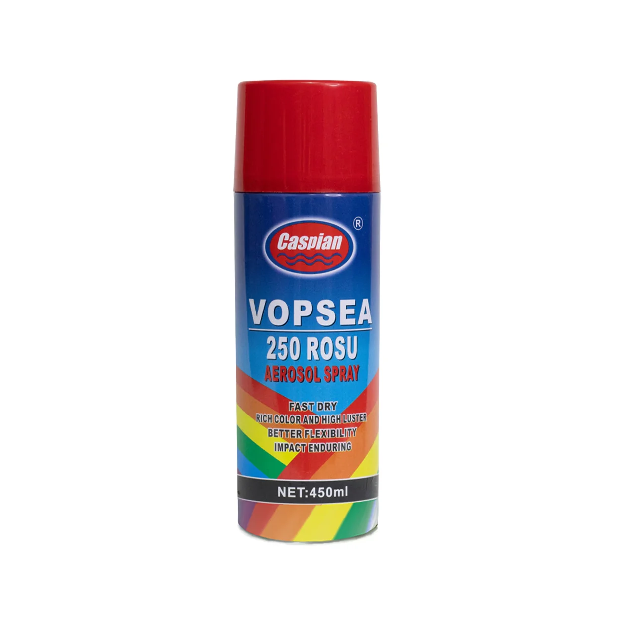 caspian vopsea spray de reparatii rapide lemn metal rosu 450ml 1