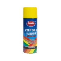 caspian vopsea spray reparatii rapide metal lemn galben 450ml 2